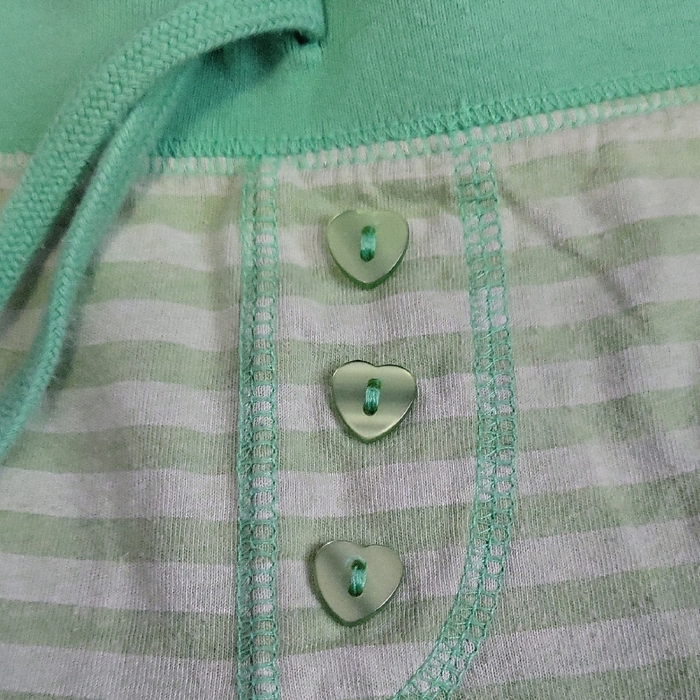 Aeropostale Mint Green Cotton Low-rise Pajama Pants - Picture 6 of 6